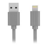 USB-кабель Yotrix ProSync универсальный (Lightning, 1.5 метра, серый)
