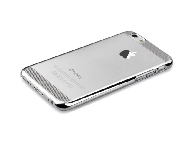 Чехол Comma Brightness для Apple iPhone 6 (серебристый, пластиковый)