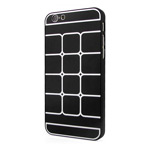 Чехол Yotrix MetalCase Matrix для Apple iPhone 6 (черный, алюминиевый)