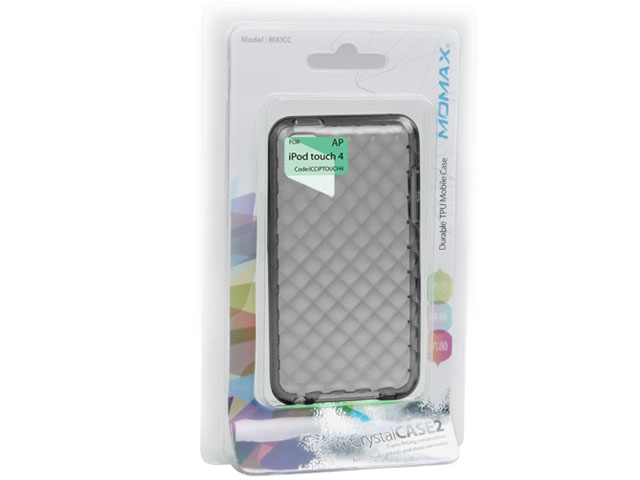 Чехол Momax i-Crystal Case 2 для Apple iPod touch (4th gen) (черный)