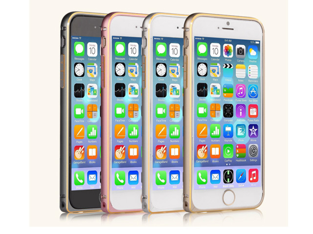 Чехол Comma Aluminum Bumper для Apple iPhone 6 (золотистый, алюминиевый)