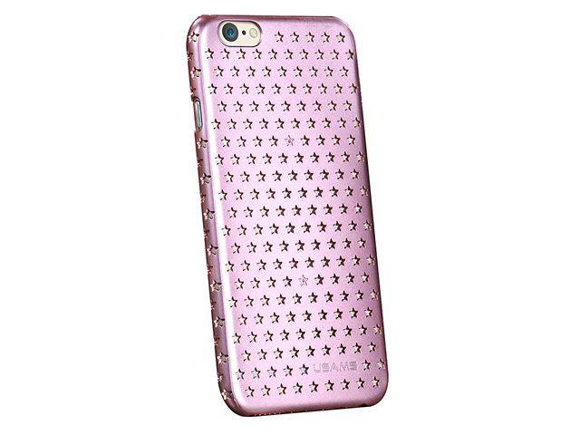 Чехол USAMS Twinkle Series для Apple iPhone 6 (розовый, пластиковый)