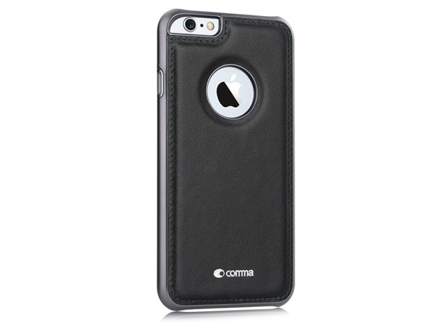 Чехол Comma Icon case для Apple iPhone 6 plus (черный, кожаный)