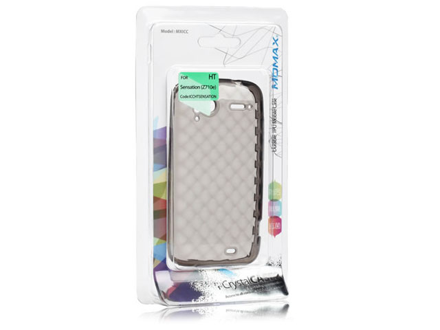 Чехол Momax i-Crystal Case 2 для HTC Sensation (черный)