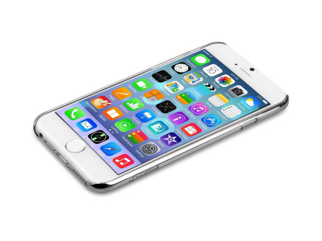Чехол Comma Brightness для Apple iPhone 6 plus (серебристый, пластиковый)