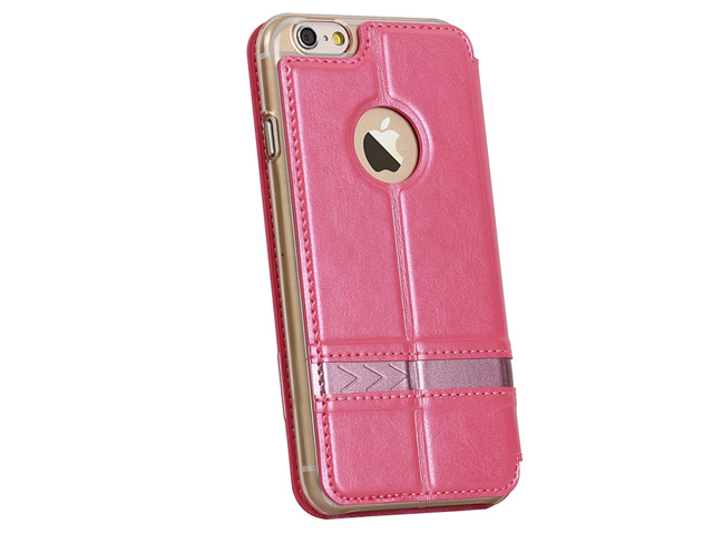 Чехол USAMS Merry Series для Apple iPhone 6 (розовый, кожаный)