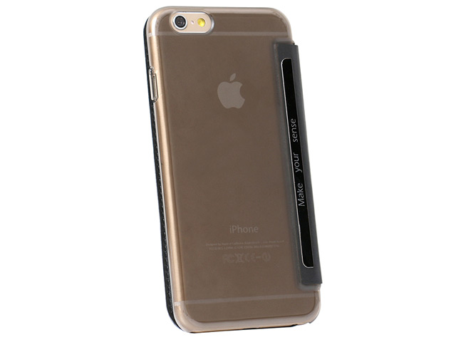 Чехол USAMS Viva Series для Apple iPhone 6 (черный, кожаный)