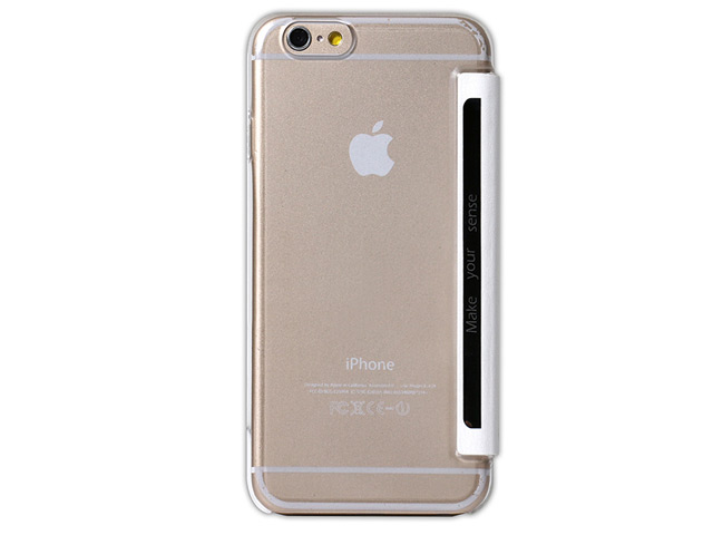 Чехол USAMS Viva Series для Apple iPhone 6 (белый, кожаный)