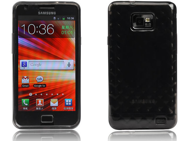 Чехол Momax i-Crystal Case 2 для Samsung Galaxy S2 i9100 (черный)