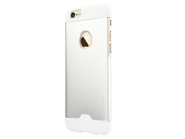 Чехол USAMS Blade Series для Apple iPhone 6 (серебристый, алюминиевый)