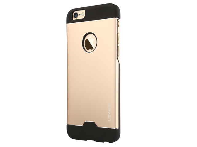 Чехол USAMS Blade Series для Apple iPhone 6 (золотистый, алюминиевый)