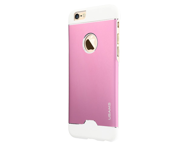 Чехол USAMS Blade Series для Apple iPhone 6 (розовый, алюминиевый)