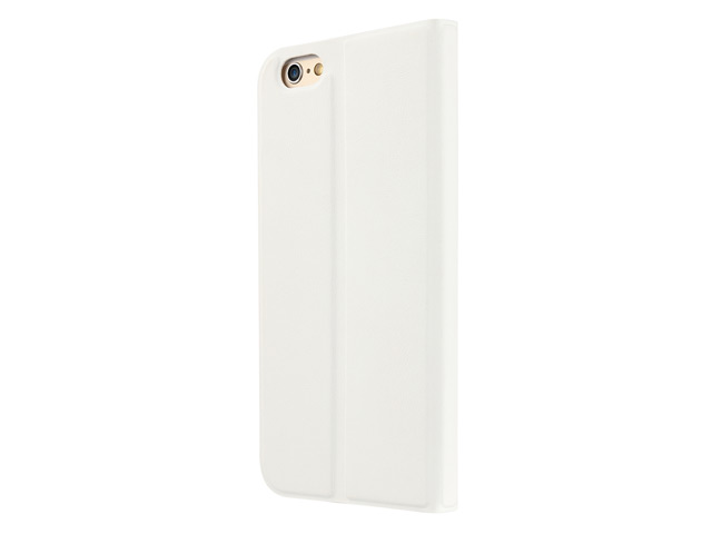Чехол USAMS Geek Series для Apple iPhone 6 (белый, кожаный)
