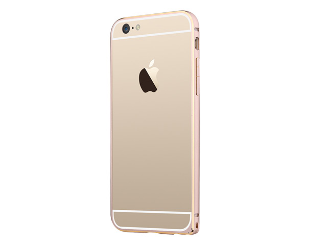 Чехол USAMS Arco Series для Apple iPhone 6 (золотистый, алюминиевый)