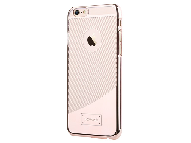 Чехол USAMS E-Plating Series для Apple iPhone 6 (золотистый, пластиковый)