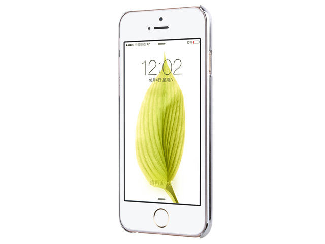 Чехол USAMS V-Plating Series для Apple iPhone 6 (серебристый, пластиковый)