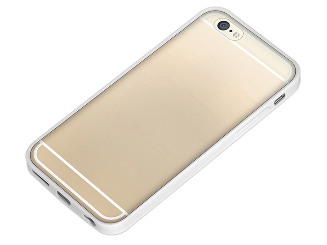 Чехол USAMS Edge Color Series для Apple iPhone 6 (белый, пластиковый)