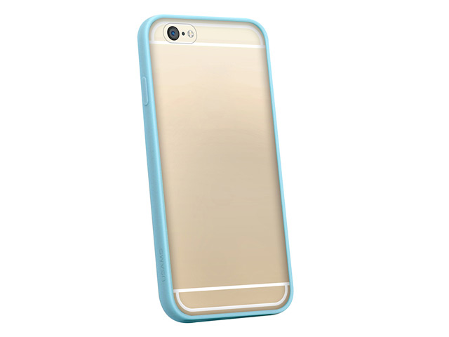 Чехол USAMS Edge Color Series для Apple iPhone 6 (синий, пластиковый)