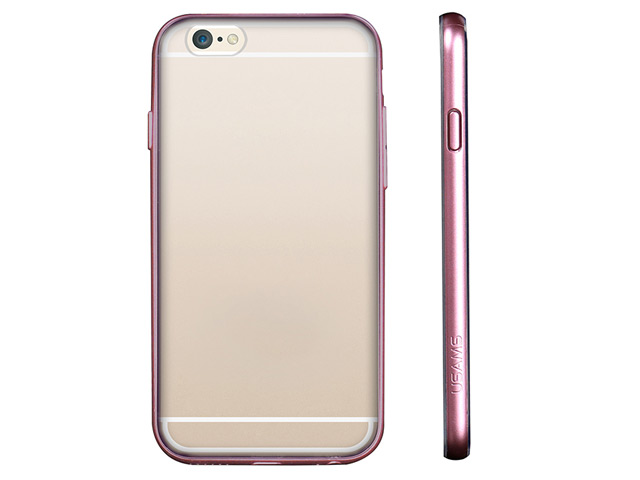 Чехол USAMS Slim Series для Apple iPhone 6 (розовый, пластиковый)