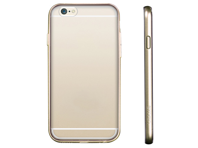 Чехол USAMS Slim Series для Apple iPhone 6 (золотистый, пластиковый)