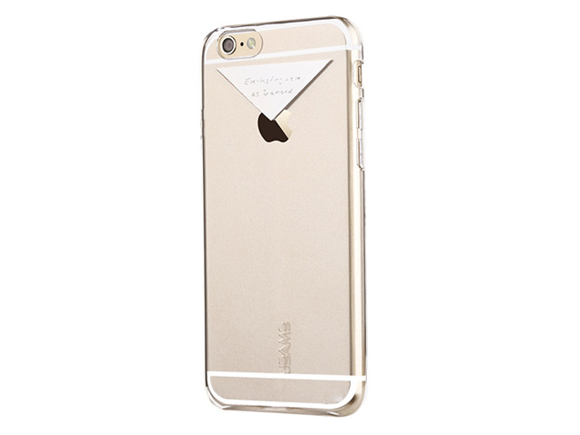 Чехол USAMS Dazzle Series для Apple iPhone 6 (серый полупрозрачный, гелевый)