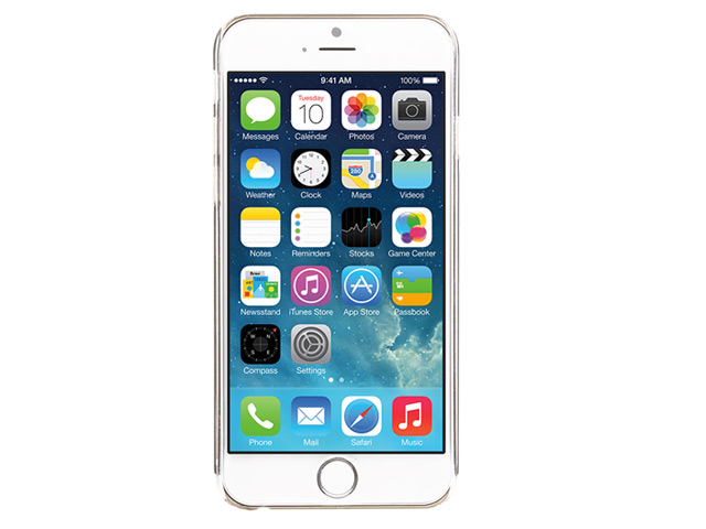 Чехол USAMS Dazzle Series для Apple iPhone 6 (розовый полупрозрачный, гелевый)