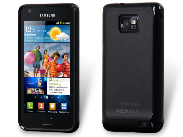 Чехол Momax iCase Pro для Samsung Galaxy S2 i9100 (черный)