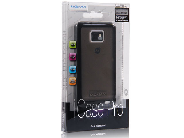 Чехол Momax iCase Pro для Samsung Galaxy S2 i9100 (черный)