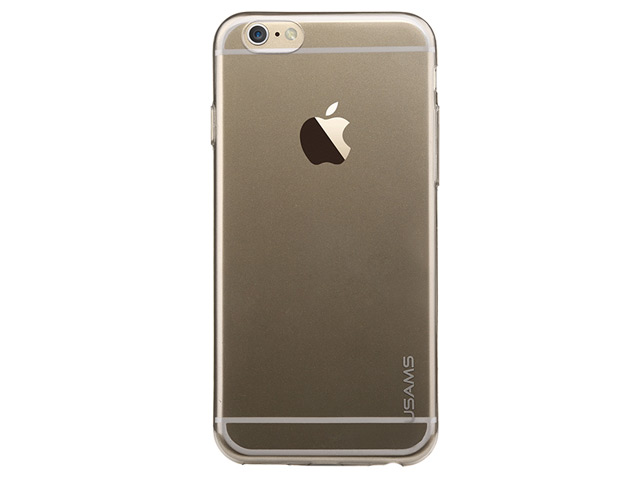 Чехол USAMS Primary Series для Apple iPhone 6 (черный полупрозрачный, гелевый)