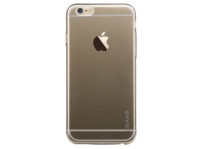Чехол USAMS Primary Series для Apple iPhone 6 (черный полупрозрачный, гелевый)