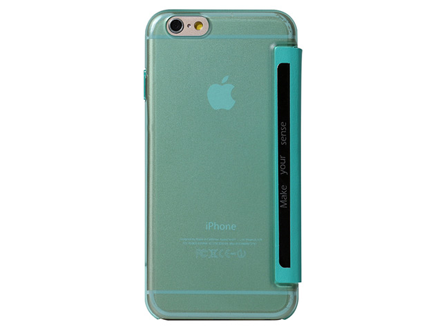 Чехол USAMS Viva Series для Apple iPhone 6 plus (зеленый, кожаный)