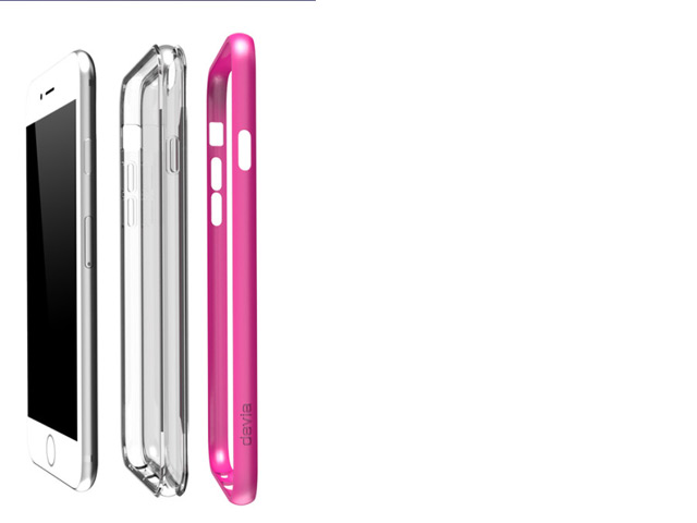 Чехол Devia Mate case для Apple iPhone 6 (темно-серый, гелевый)