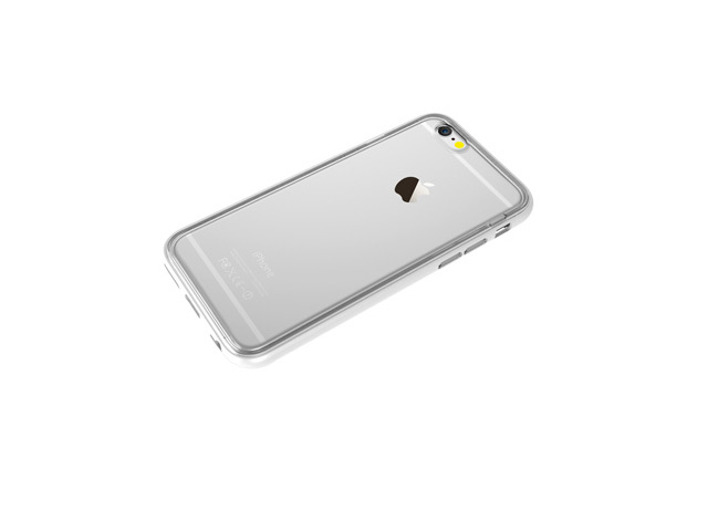 Чехол Devia Mate case для Apple iPhone 6 (серебристый, гелевый)