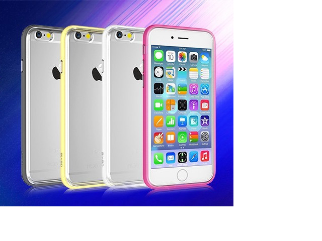 Чехол Devia Mate case для Apple iPhone 6 (серебристый, гелевый)