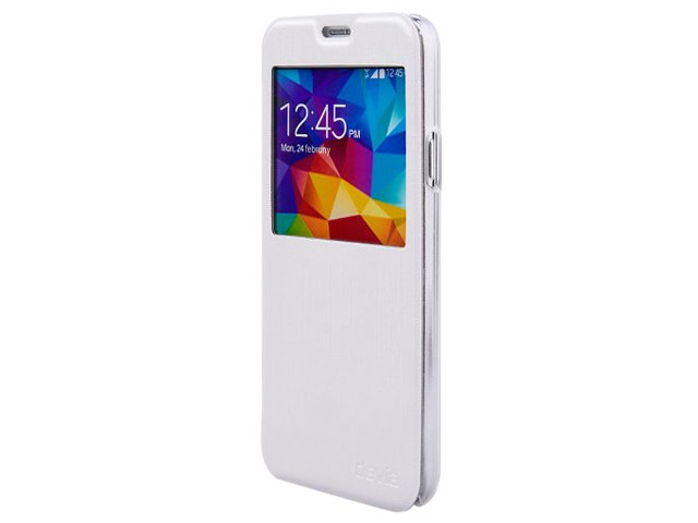 Чехол Devia Talent case для Samsung Galaxy Note 4 N910 (белый, кожаный)