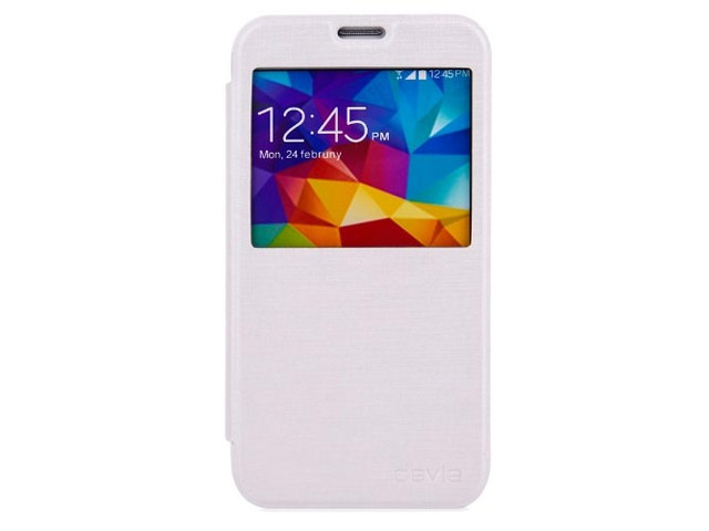 Чехол Devia Talent case для Samsung Galaxy Note 4 N910 (белый, кожаный)