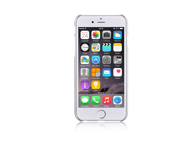 Чехол Vouni Primary case для Apple iPhone 6 (серебристый, пластиковый)