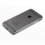 Чехол Vouni Aluminum bumper для Apple iPhone 6 (темно-серый, алюминиевый)
