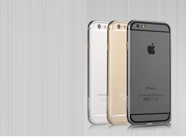 Чехол Vouni Aluminum bumper для Apple iPhone 6 (серебристый, алюминиевый)