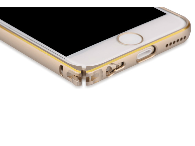 Чехол Vouni Aluminum bumper для Apple iPhone 6 (золотистый, алюминиевый)