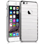 Чехол Vouni Parallel case для Apple iPhone 6 (серебристый, пластиковый)