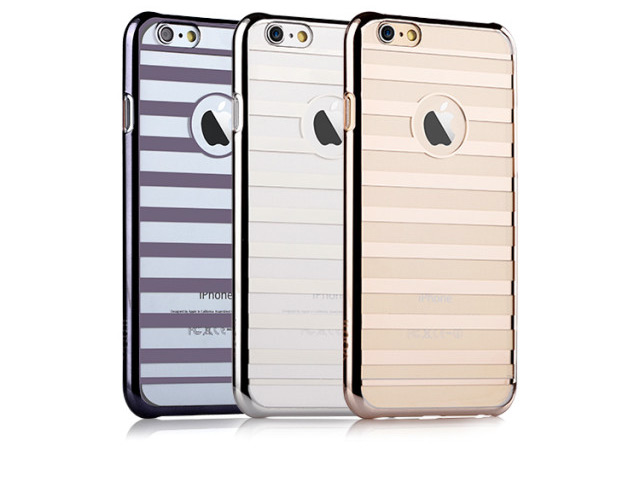 Чехол Vouni Parallel case для Apple iPhone 6 (черный, пластиковый)