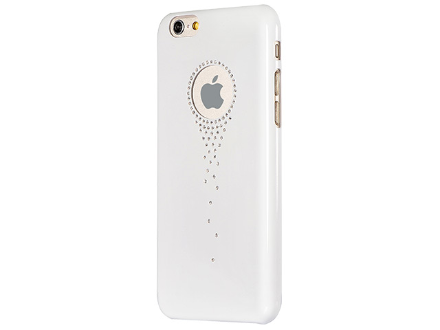 Чехол RGBMIX X-Fitted Stars Fall для Apple iPhone 6 (белый, пластиковый)