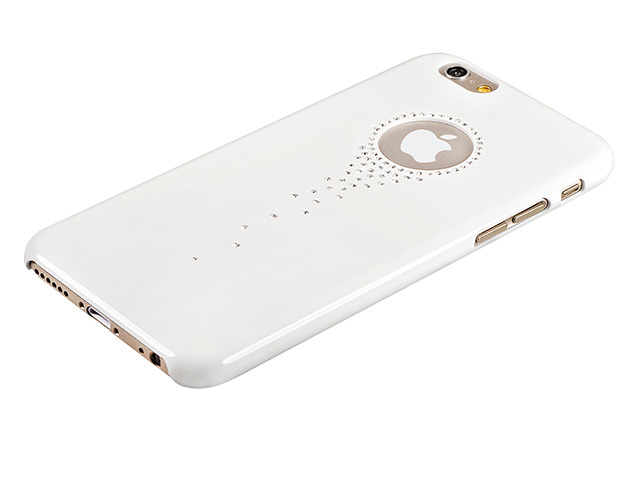 Чехол RGBMIX X-Fitted Stars Fall для Apple iPhone 6 (белый, пластиковый)