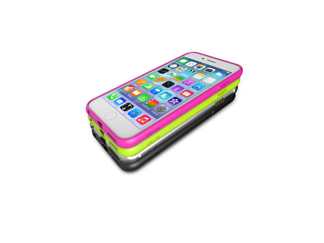 Чехол Devia Hybrid case для Apple iPhone 6 (черный, пластиковый)