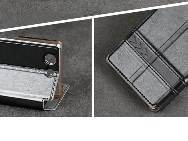 Чехол USAMS Merry Series для Sony Xperia Z3 compact M55w (черный, кожаный)