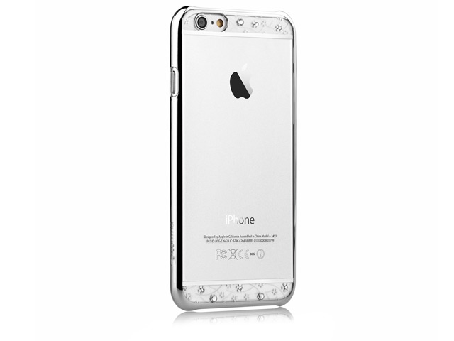 Чехол Comma Crystal Bling для Apple iPhone 6 (серебристый, пластиковый)