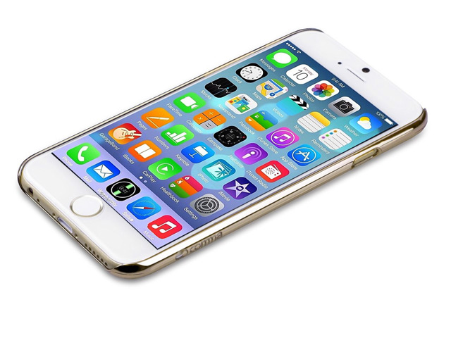 Чехол Comma Crystal Bling для Apple iPhone 6 (золотистый, пластиковый)