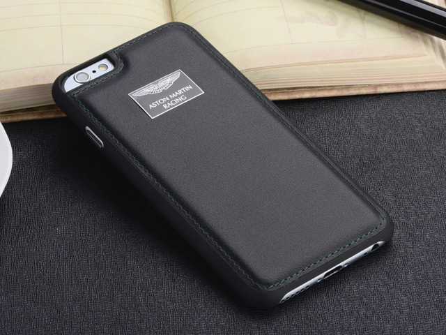 Чехол Aston Martin Luxury Backcase для Apple iPhone 6 (черный, кожаный)