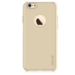 Чехол Devia Chic case для Apple iPhone 6 (золотистый, пластиковый)